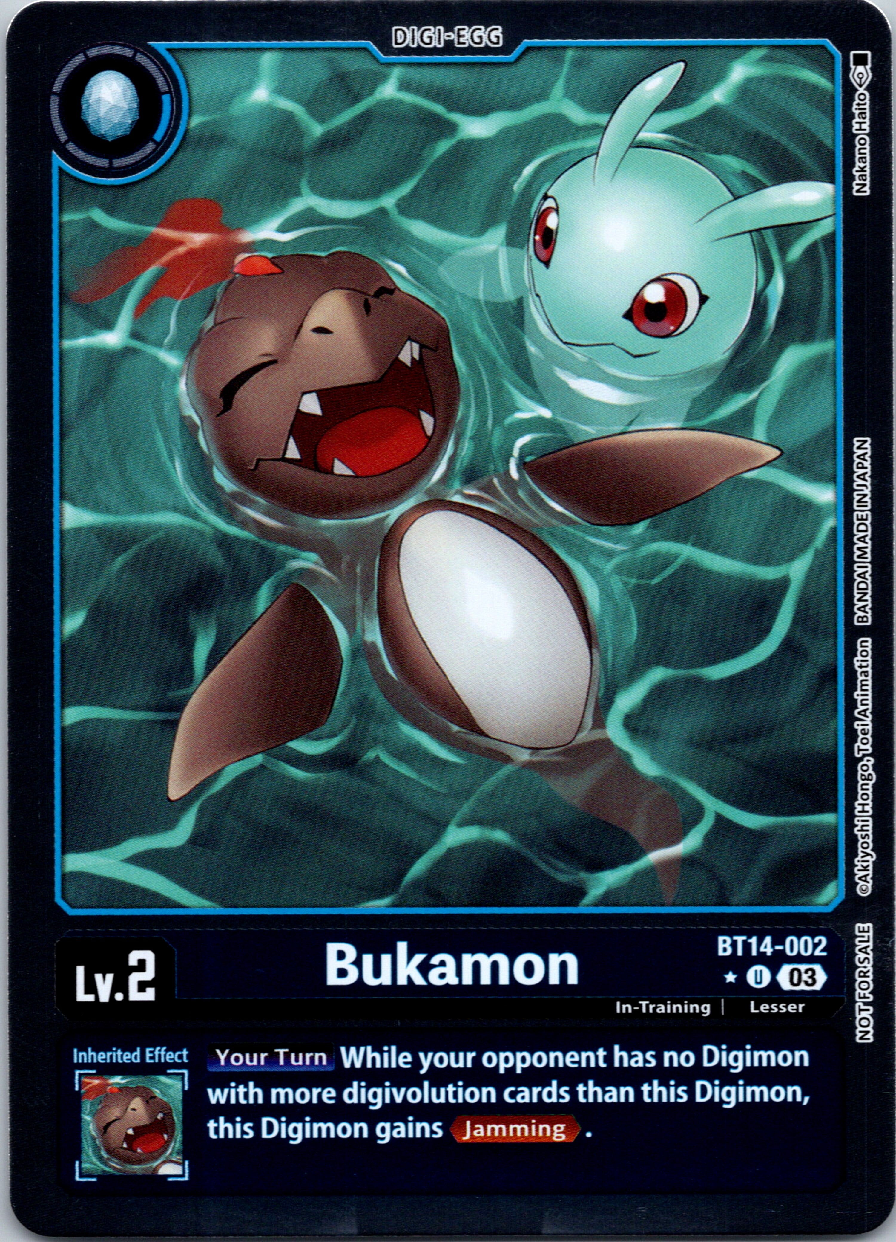 Bukamon (Blast Ace Box Promotion Pack) [BT14-002] [Blast Ace] Foil