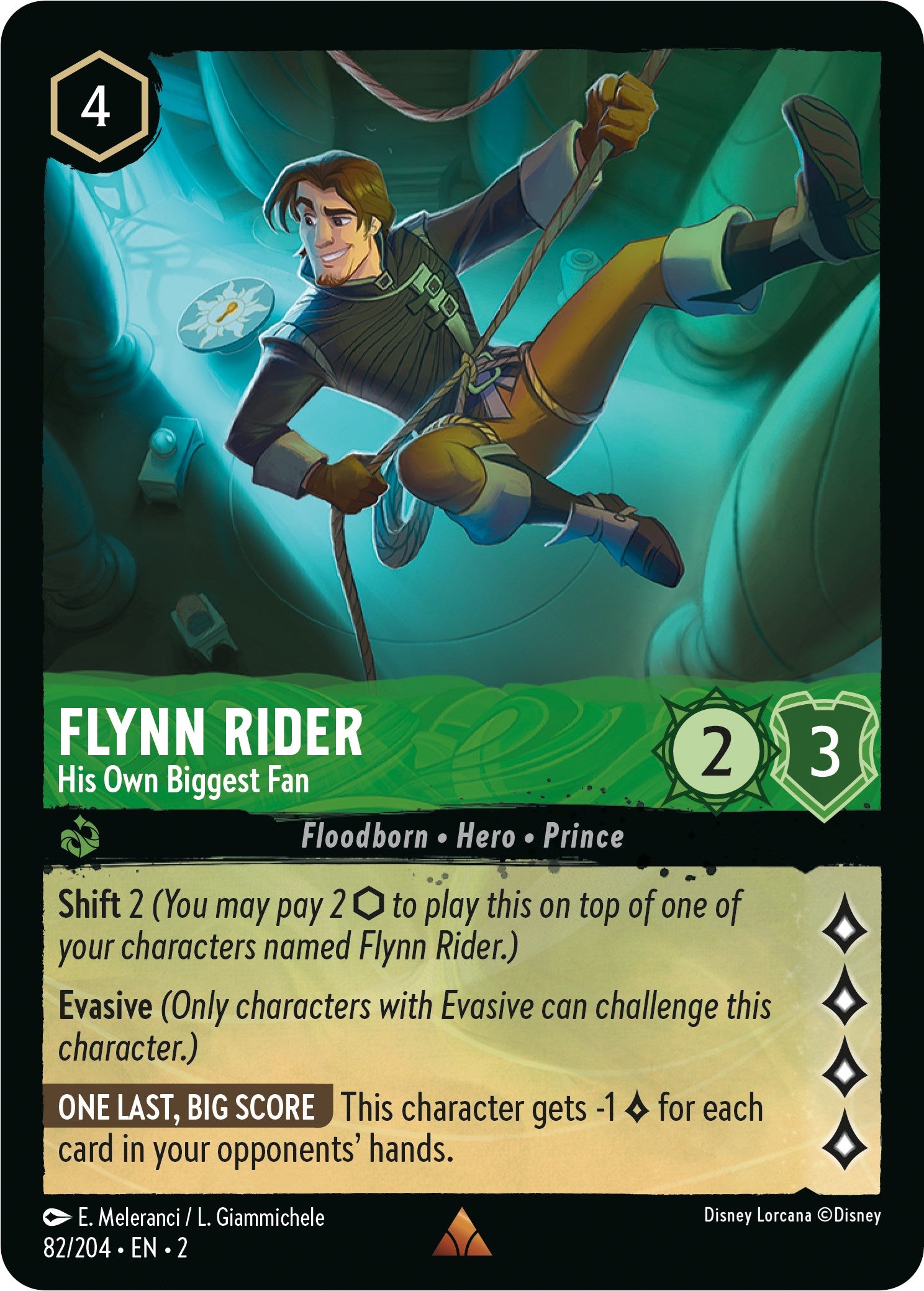 Flynn Rider - His Own Biggest Fan 82/204 (Rise of the Floodborn)