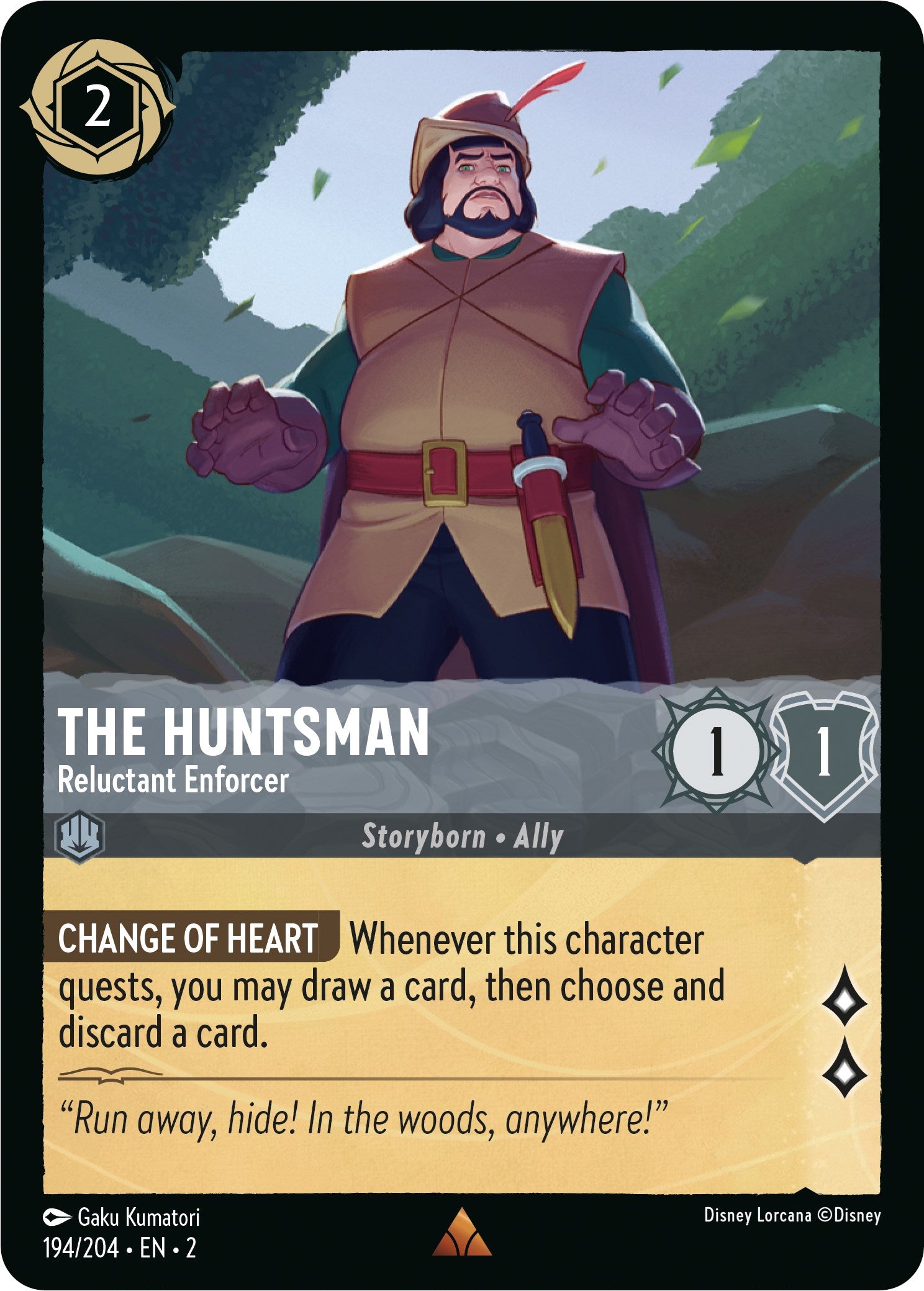 The Huntsman - Reluctant Enforcer 194/204 (Rise of the Floodborn)