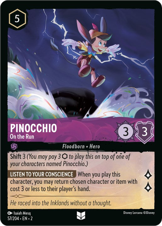 Pinocchio - On the Run 57/204 (Rise of the Floodborn)