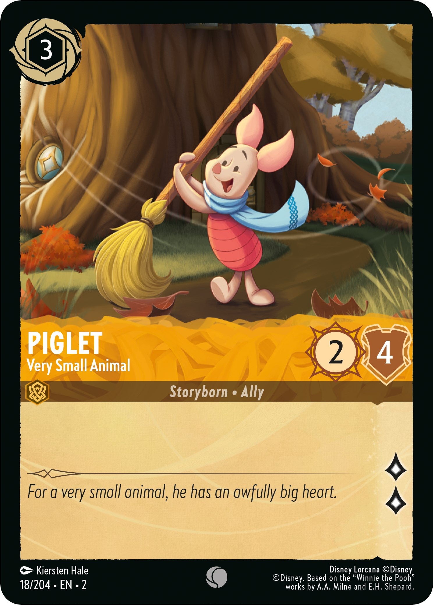 Piglet - Very Small Animal 18/204 (Rise of the Floodborn)