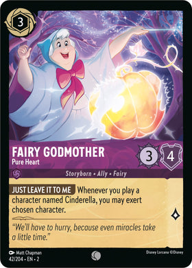 Fairy Godmother - Pure Heart 42/204 (Rise of the Floodborn) Cold Foil