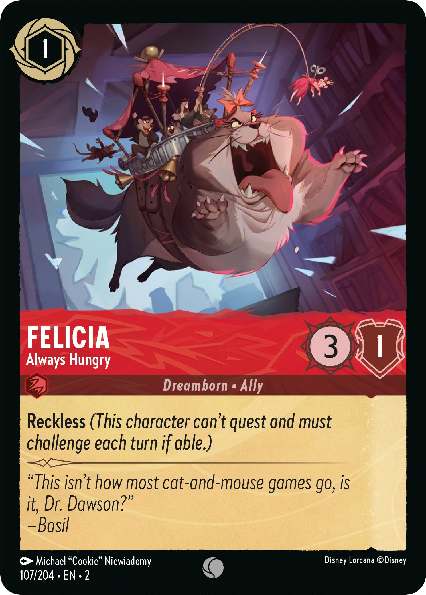 Felicia - Always Hungry 107/204 (Rise of the Floodborn)