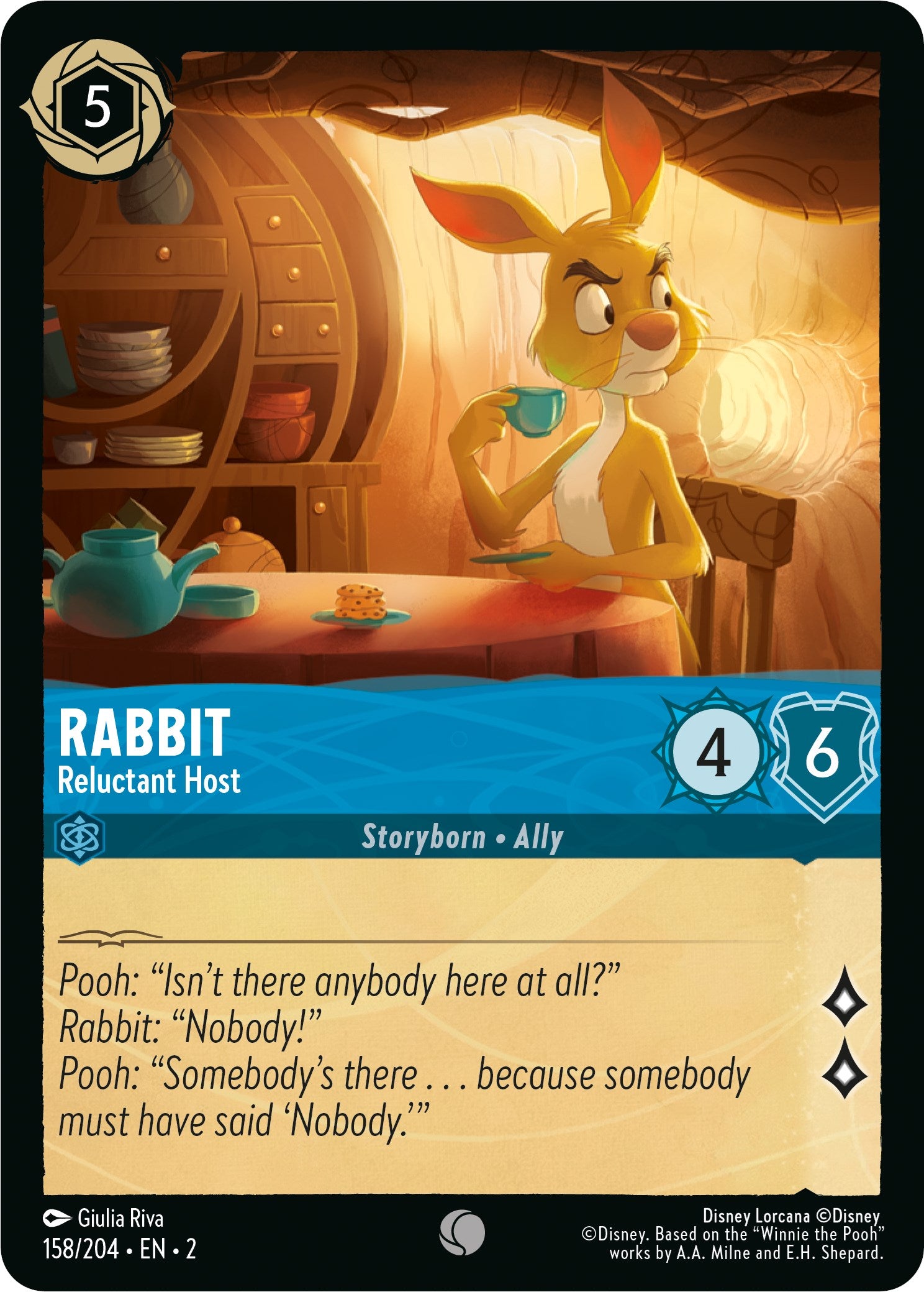 Rabbit - Reluctant Host 158/204 (Rise of the Floodborn)