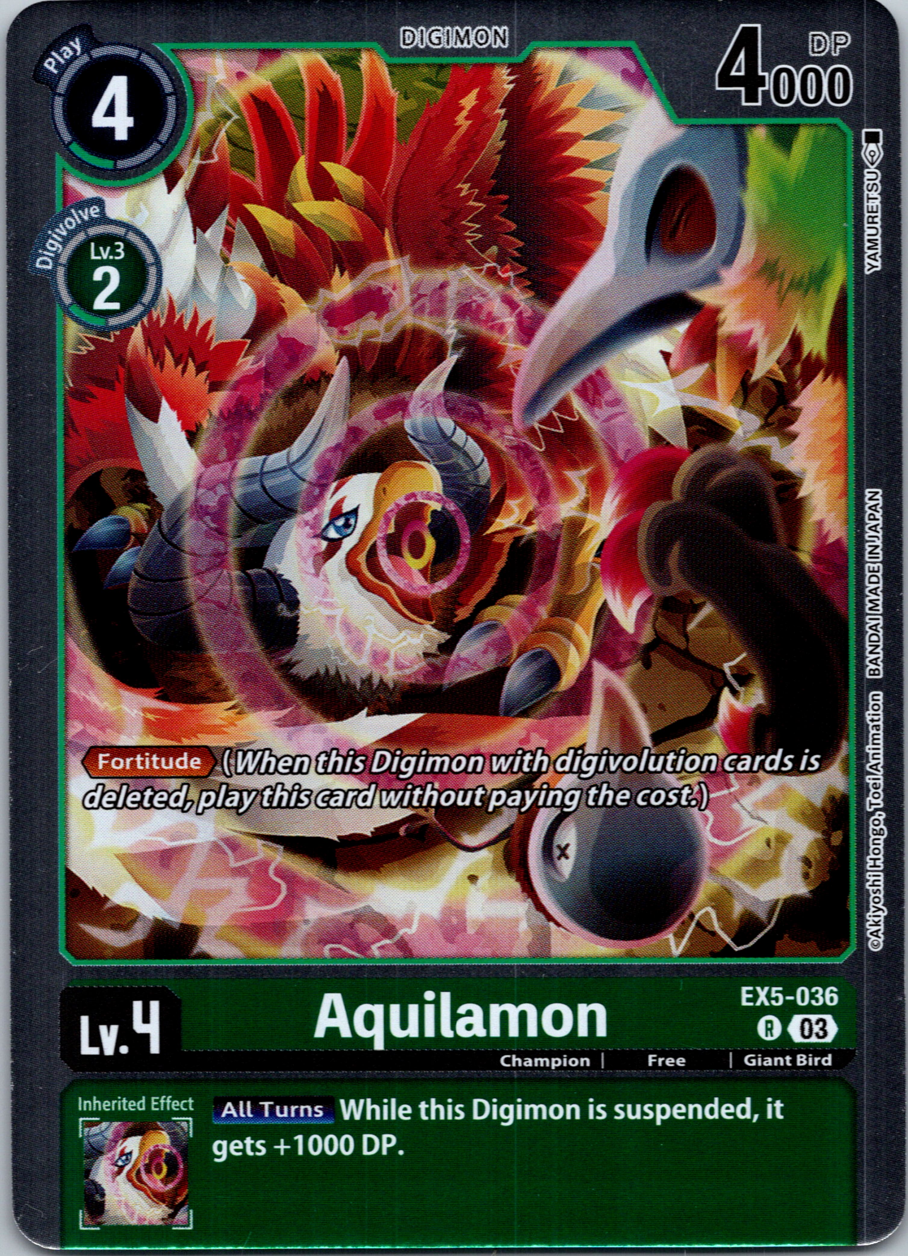 Aquilamon [EX5-036] [Animal Colosseum] Foil