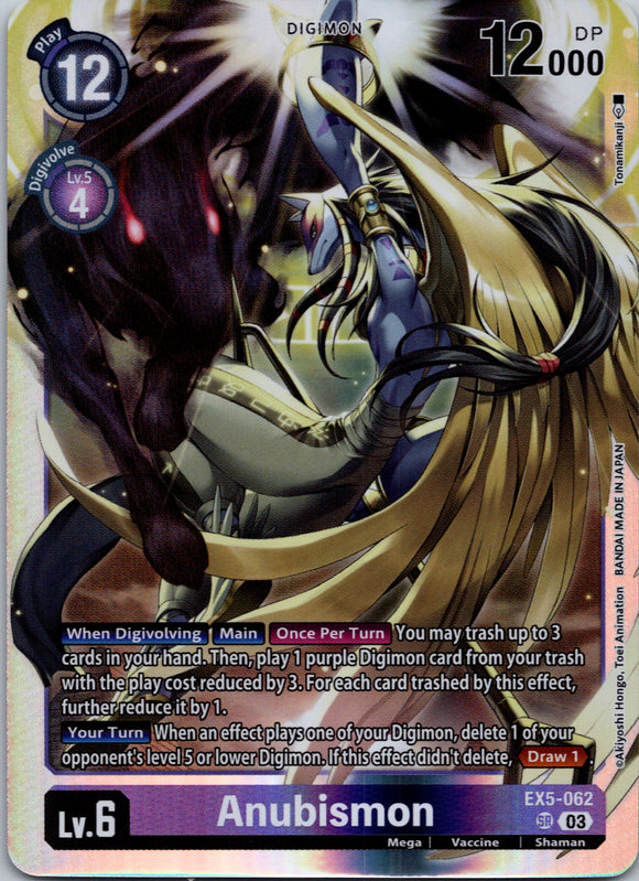 Anubismon [EX5-062] [Animal Colosseum] Foil