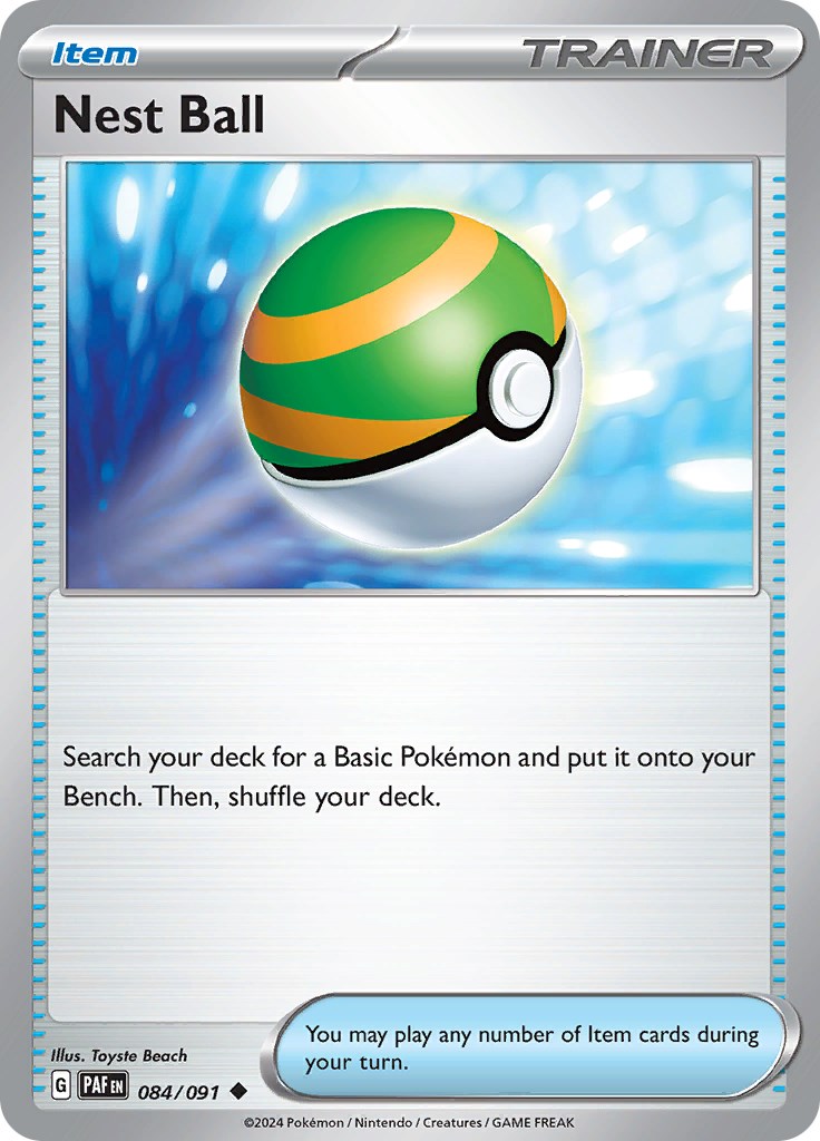 Nest Ball [084/091] - (Paldean Fates) Reverse Holofoil