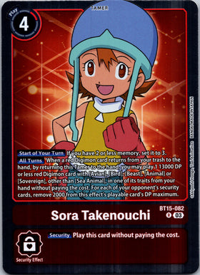Sora Takenouchi [BT15-082] [Exceed Apocalypse] Foil