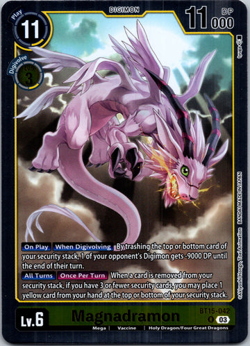 Magnadramon [BT15-042] [Exceed Apocalypse] Foil