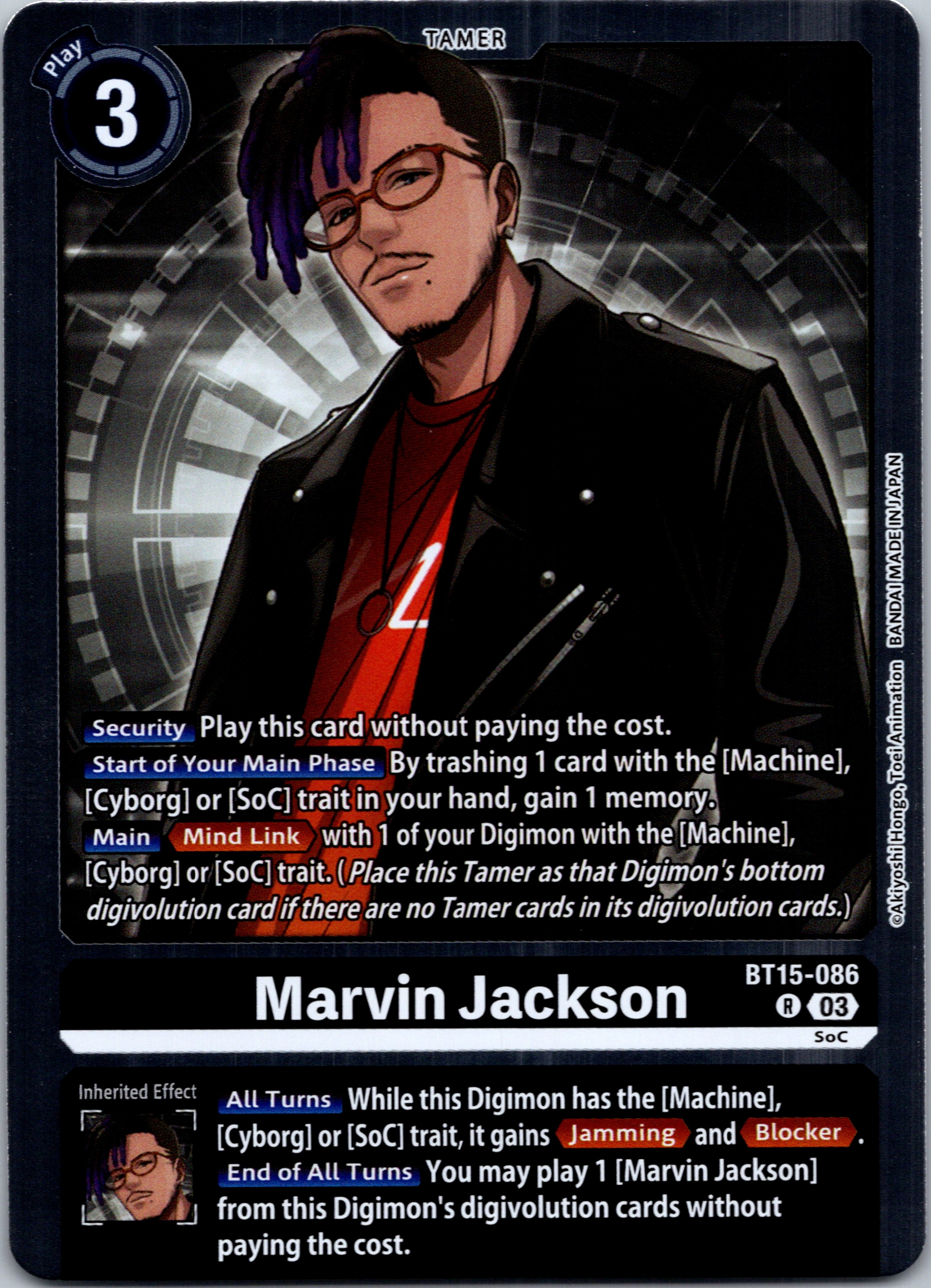 Marvin Jackson [BT15-086] [Exceed Apocalypse] Foil