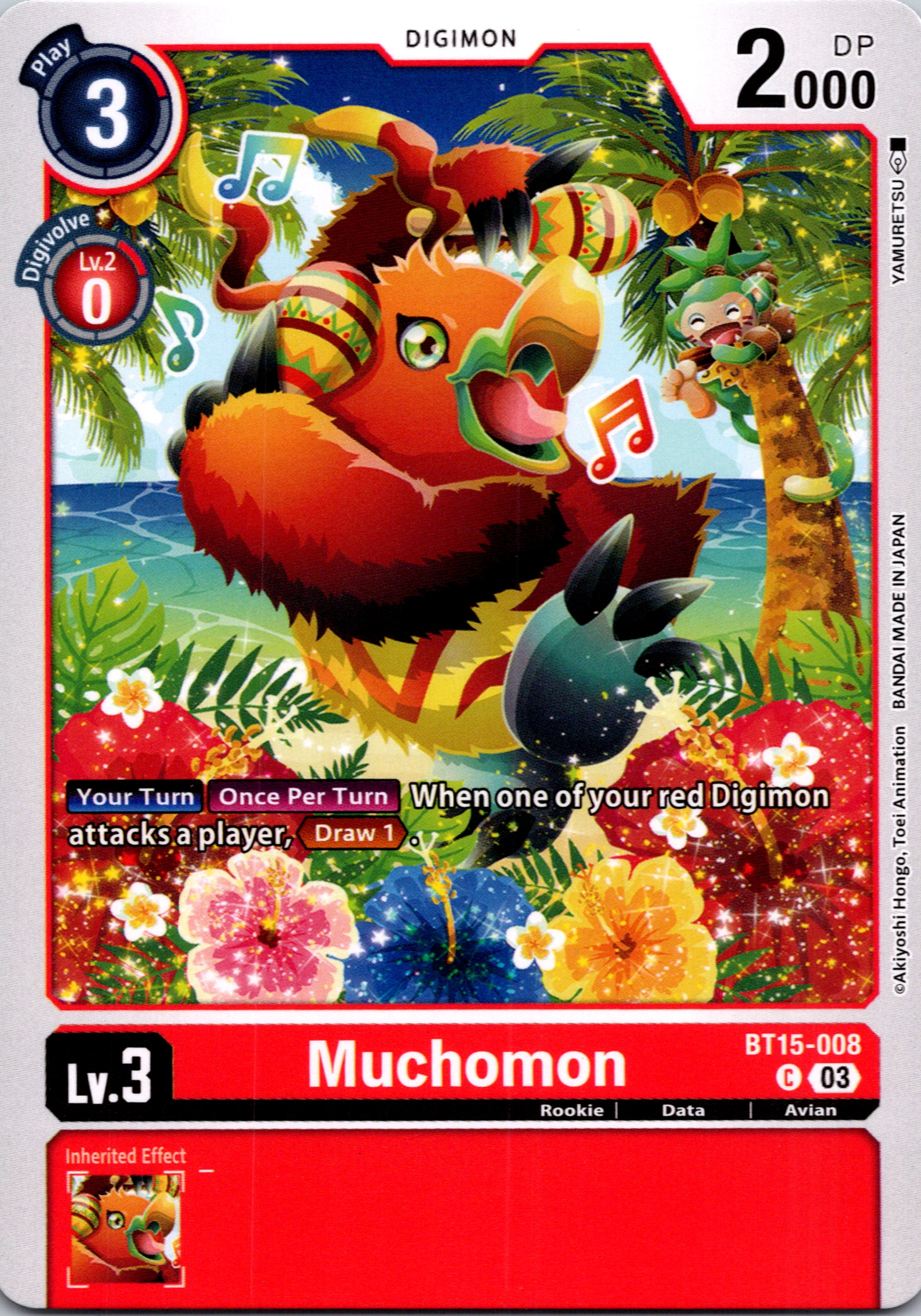 Muchomon [BT15-008] [Exceed Apocalypse] Normal