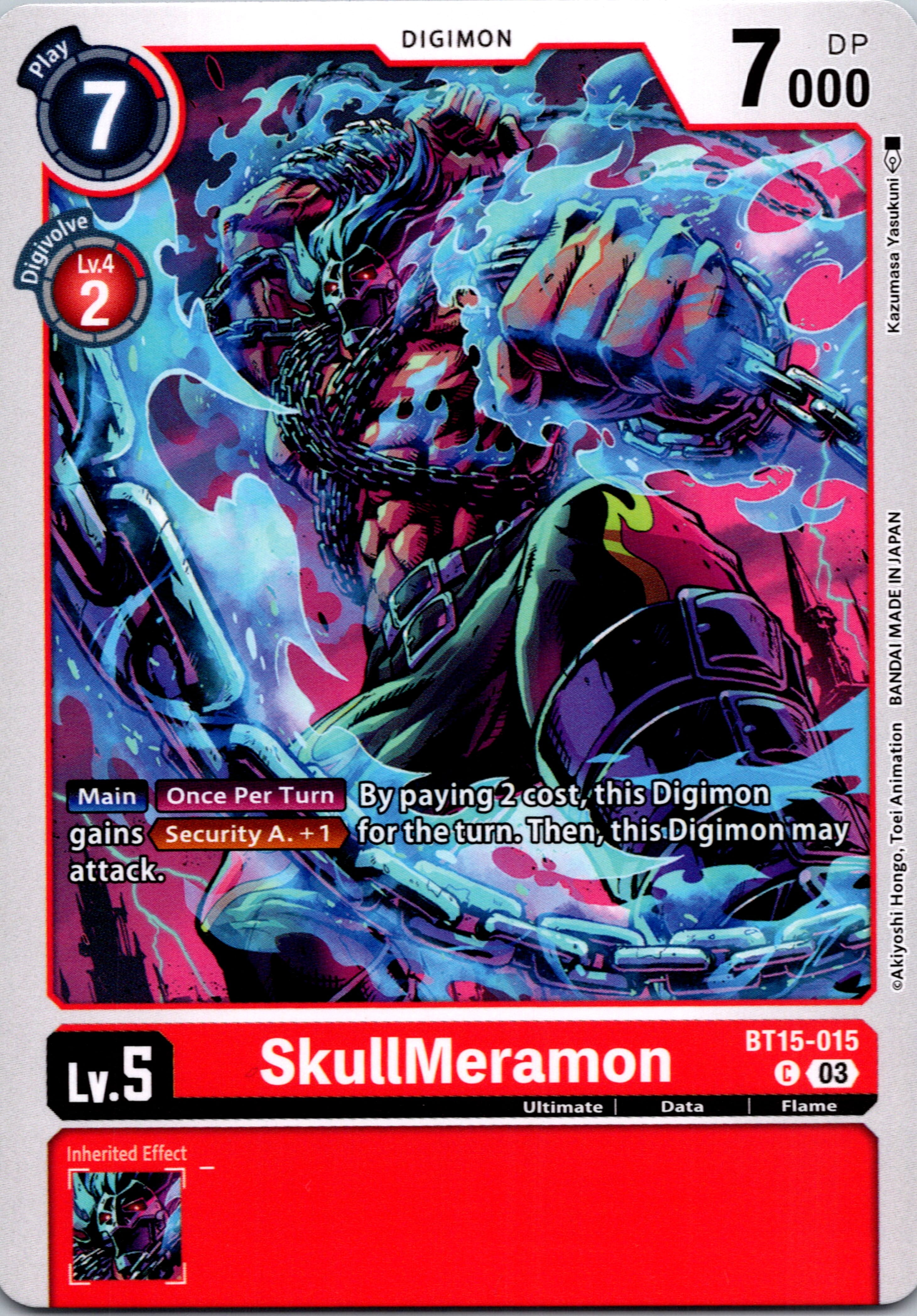 SkullMeramon [BT15-015] [Exceed Apocalypse] Normal