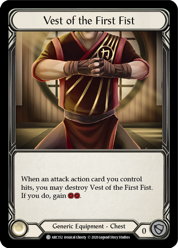 Vest of the First Fist [ARC152] Unlimited Normal - Duel Kingdom