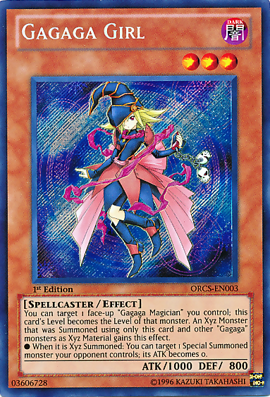 Gagaga Girl [ORCS-EN003] Secret Rare - Duel Kingdom