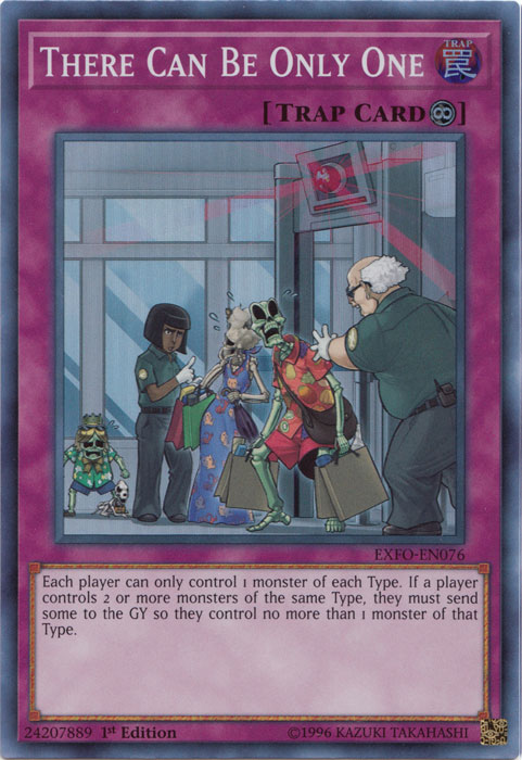 There Can Be Only One [EXFO-EN076] Super Rare - Duel Kingdom
