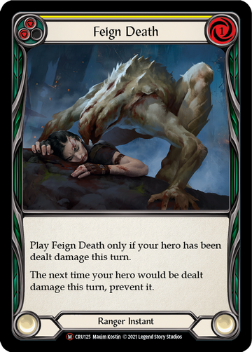 Feign Death [CRU125] Unlimited Normal - Duel Kingdom
