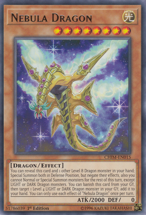 Nebula Dragon [CHIM-EN015] Rare - Duel Kingdom