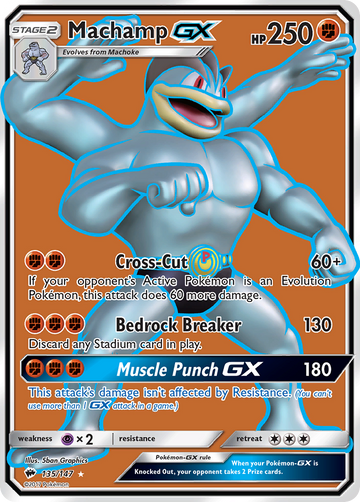Machamp GX (135/147) [Sun & Moon: Burning Shadows] - Duel Kingdom