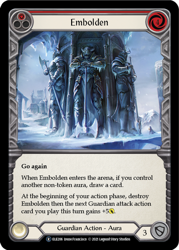 Embolden (Red) [U-ELE206] Unlimited Normal - Duel Kingdom