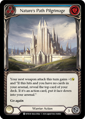 Nature's Path Pilgrimage (Blue) [WTR149] Unlimited Normal - Duel Kingdom