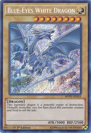 Blue-Eyes White Dragon [MVP1-ENS55] Secret Rare - Duel Kingdom