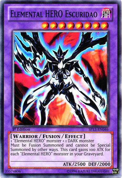Elemental Hero Escuridao [SP13-EN046] Common - Duel Kingdom