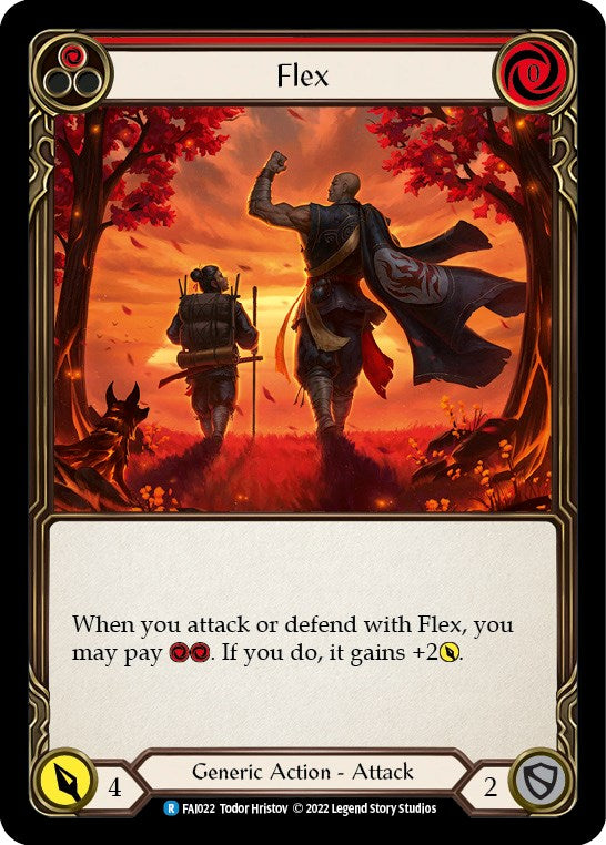 Flex (Red) [FAI022] (Uprising Fai Blitz Deck)