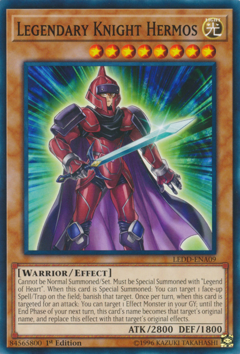 Legendary Knight Hermos [LEDD-ENA09] Common - Duel Kingdom