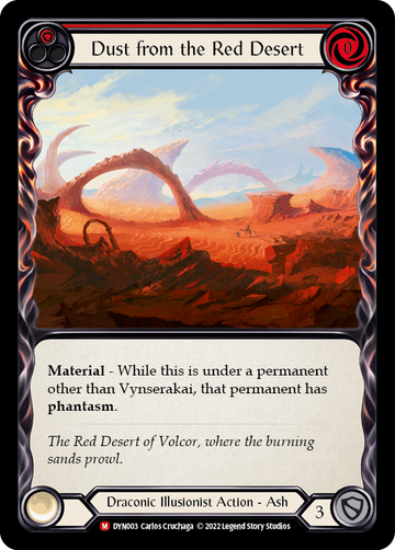 Dust from the Red Desert [DYN003] (Dynasty)  Rainbow Foil