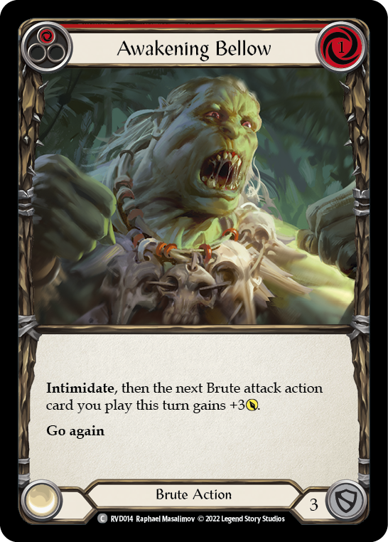 Awakening Bellow [RVD014] (Classic Battles: Rhinar vs Dorinthea)