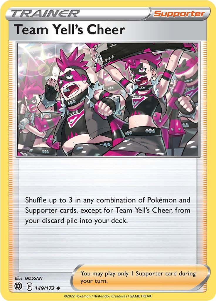 Team Yell's Cheer (149/172) [Sword & Shield: Brilliant Stars] - Duel Kingdom