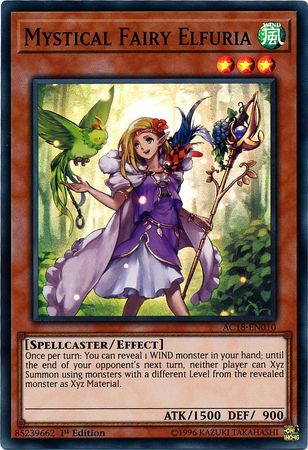 Mystical Fairy Elfuria [AC18-EN010] Super Rare - Duel Kingdom