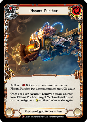 Plasma Purifier (Rainbow Foil) [CRU105-RF] Unlimited Rainbow Foil - Duel Kingdom