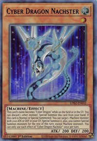 Cyber Dragon Nachster (Blue) [LDS2-EN032] Ultra Rare - Duel Kingdom