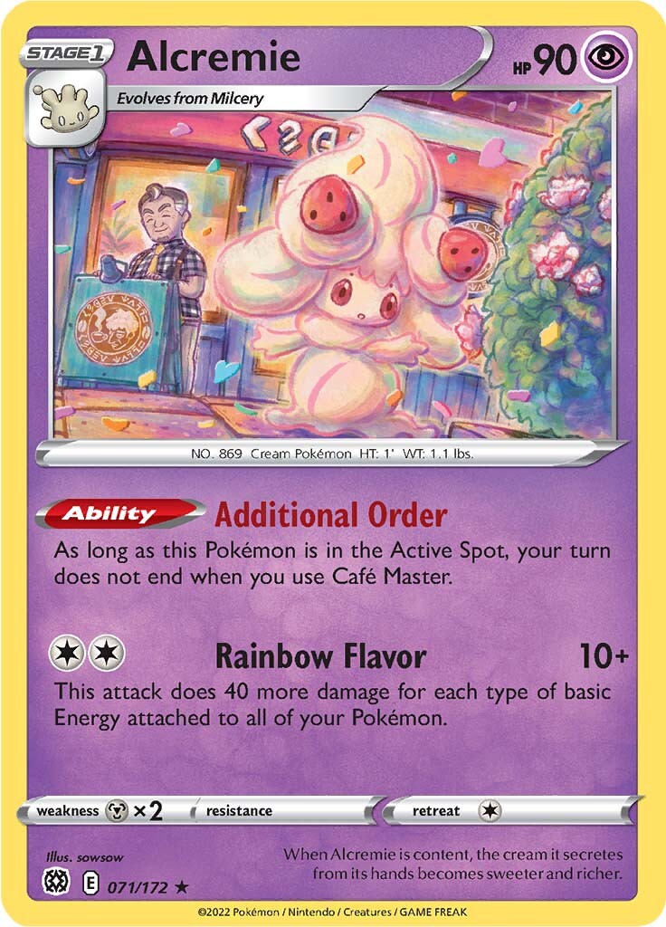 Alcremie (071/172) [Sword & Shield: Brilliant Stars] - Duel Kingdom