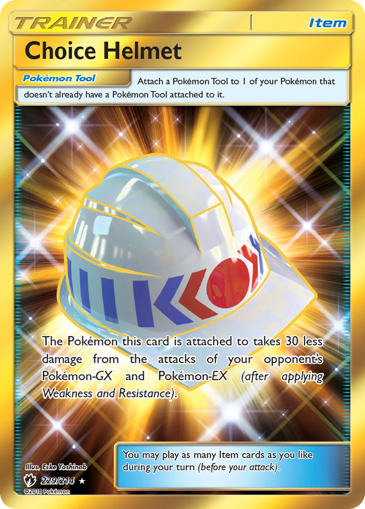 Choice Helmet (229/214) [Sun & Moon: Lost Thunder] - Duel Kingdom