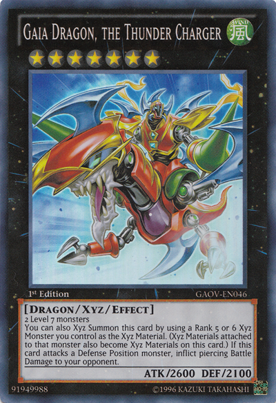 Gaia Dragon, the Thunder Charger [GAOV-EN046] Super Rare - Duel Kingdom