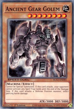 Ancient Gear Golem [SGX1-END01] Common - Duel Kingdom