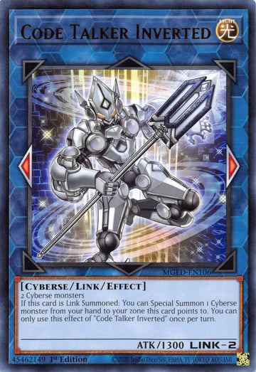 Code Talker Inverted [MGED-EN106] Rare - Duel Kingdom