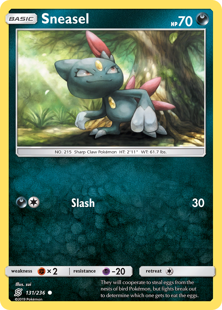 Sneasel (131/236) [Sun & Moon: Unified Minds] - Duel Kingdom