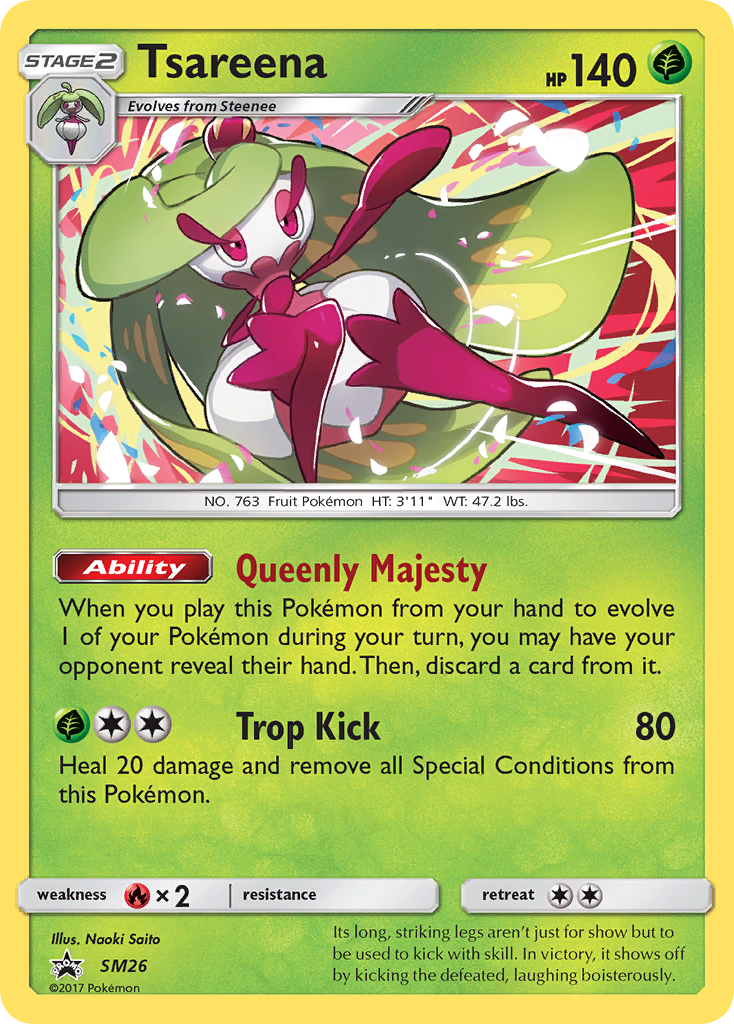 Tsareena (SM26) [Sun & Moon: Black Star Promos] - Duel Kingdom