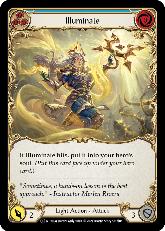 Illuminate (Blue) [U-MON074] Unlimited Normal - Duel Kingdom