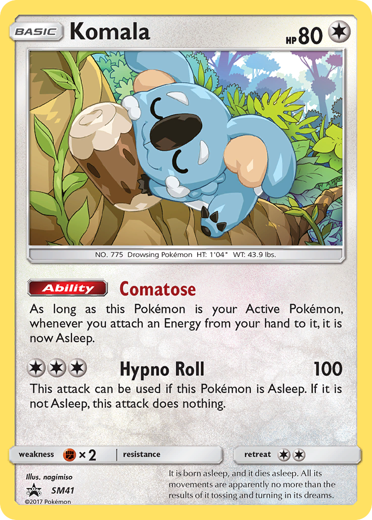 Komala (SM41) [Sun & Moon: Black Star Promos] - Duel Kingdom