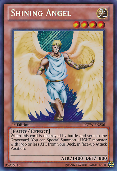 Shining Angel [LCYW-EN236] Secret Rare - Duel Kingdom