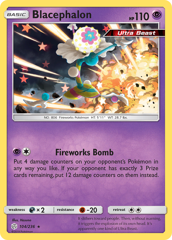 Blacephalon (104/236) [Sun & Moon: Cosmic Eclipse] - Duel Kingdom