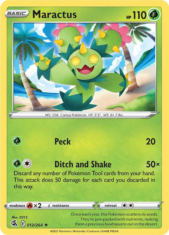 Maractus (012/264) [Sword & Shield: Fusion Strike] - Duel Kingdom