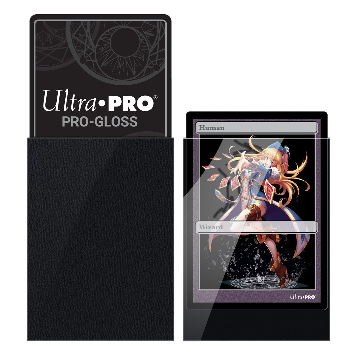 60ct Pro-Gloss Black Small Deck Protectors