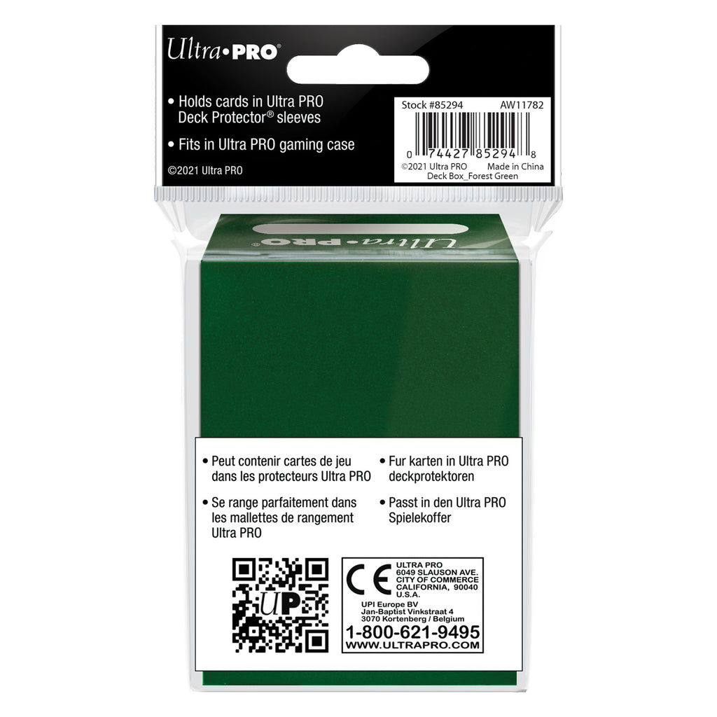 Ultra-Pro Forest Green Deck Box