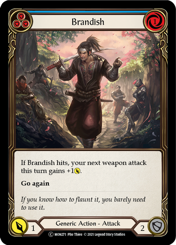 Brandish (Blue) [U-MON271] Unlimited Normal - Duel Kingdom