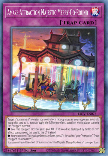 Amaze Attraction Majestic Merry-Go-Round [LIOV-EN073] Common - Duel Kingdom